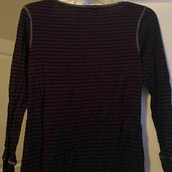 Bedazzled skull striped tee - Picture 2 of 3